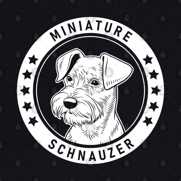 Miniature Schnauzer Fan Gift by millersye